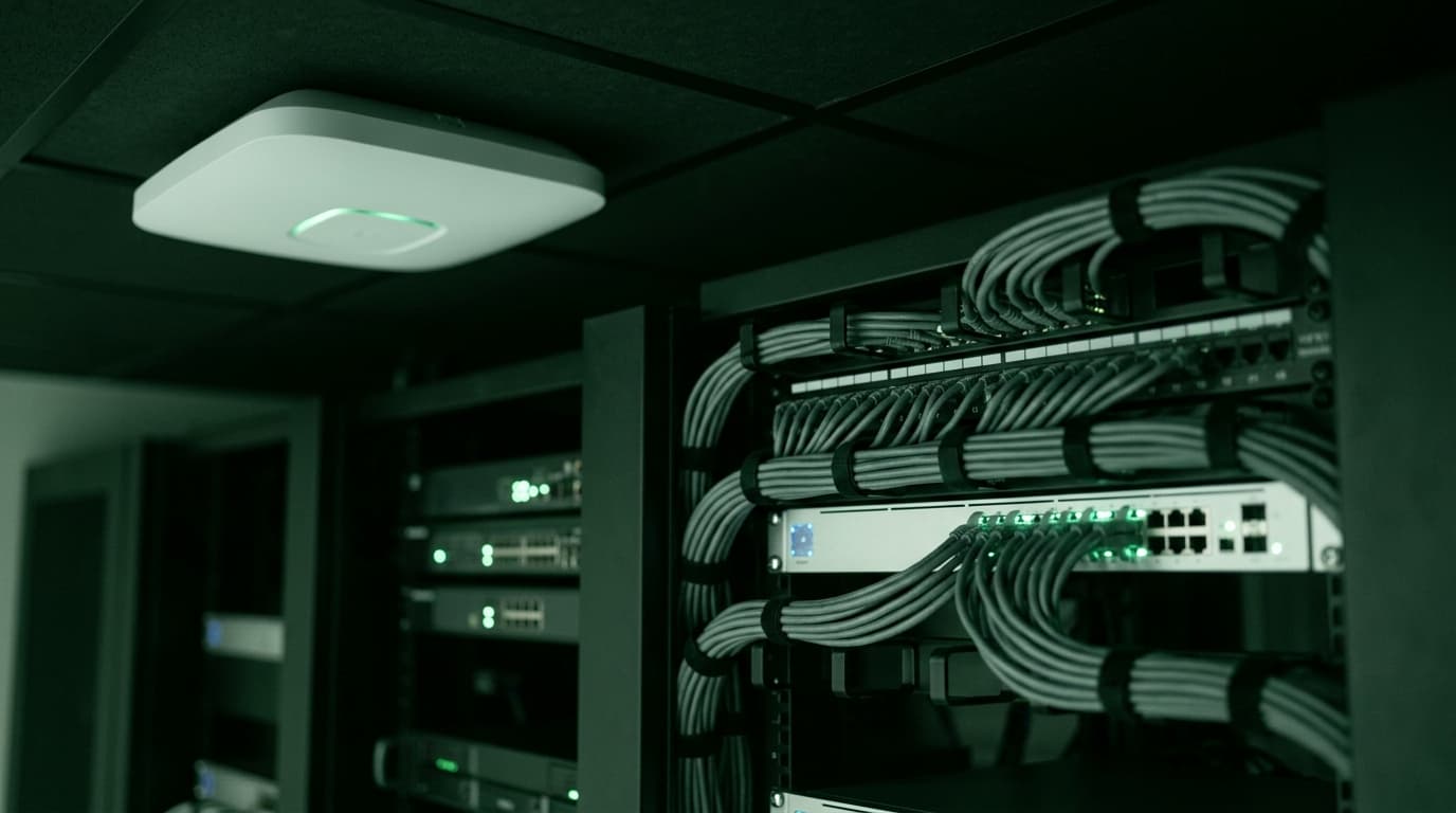 Business network closet and connectivity infrastructure